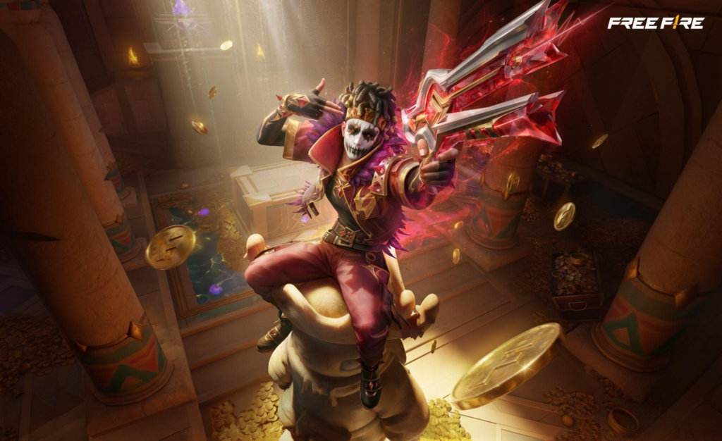Free Fire convida os jogadores para uma misteriosa aventura no deserto em sua nova campanha “Tesouro Perdido”