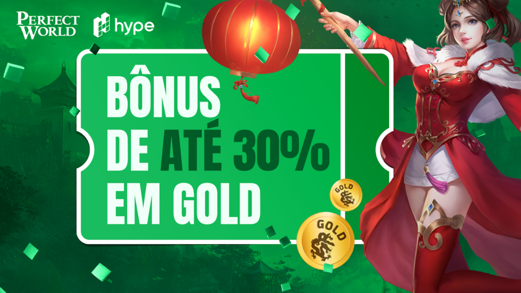 Aniversário do Hype Games traz promoções especiais e bônus de Perfect World