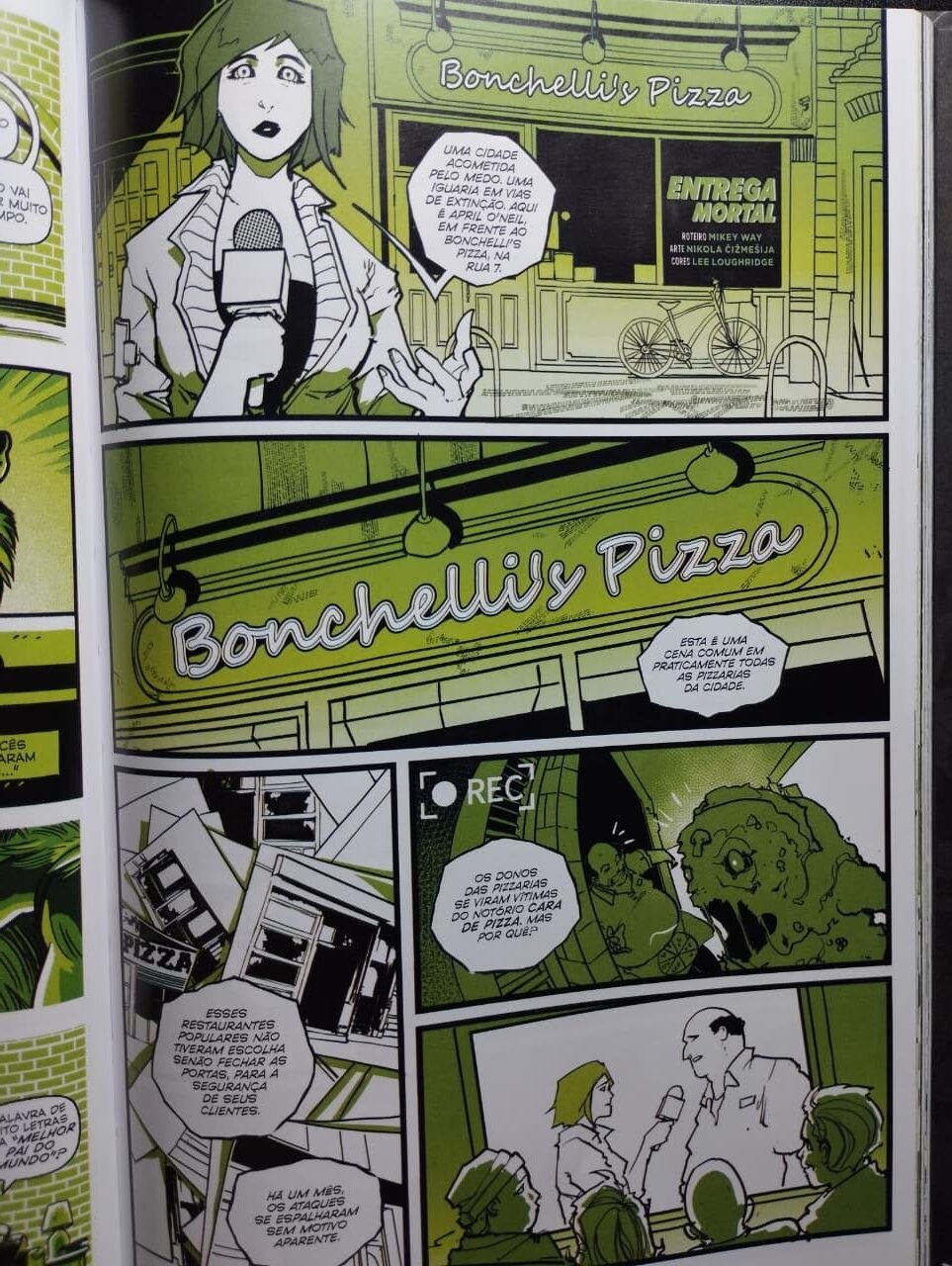 Tartarugas Ninja Preto Branco & Verde Tartarugas Ninja Preto Branco & Verde