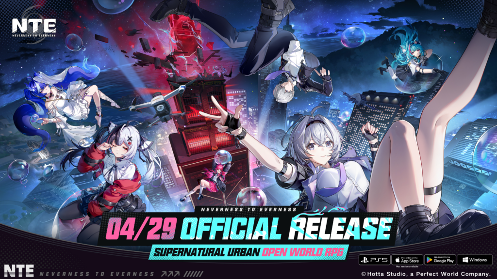 NTE: Neverness to Everness chegará em 29 de abril para múltiplas plataformas Neverness to Everness