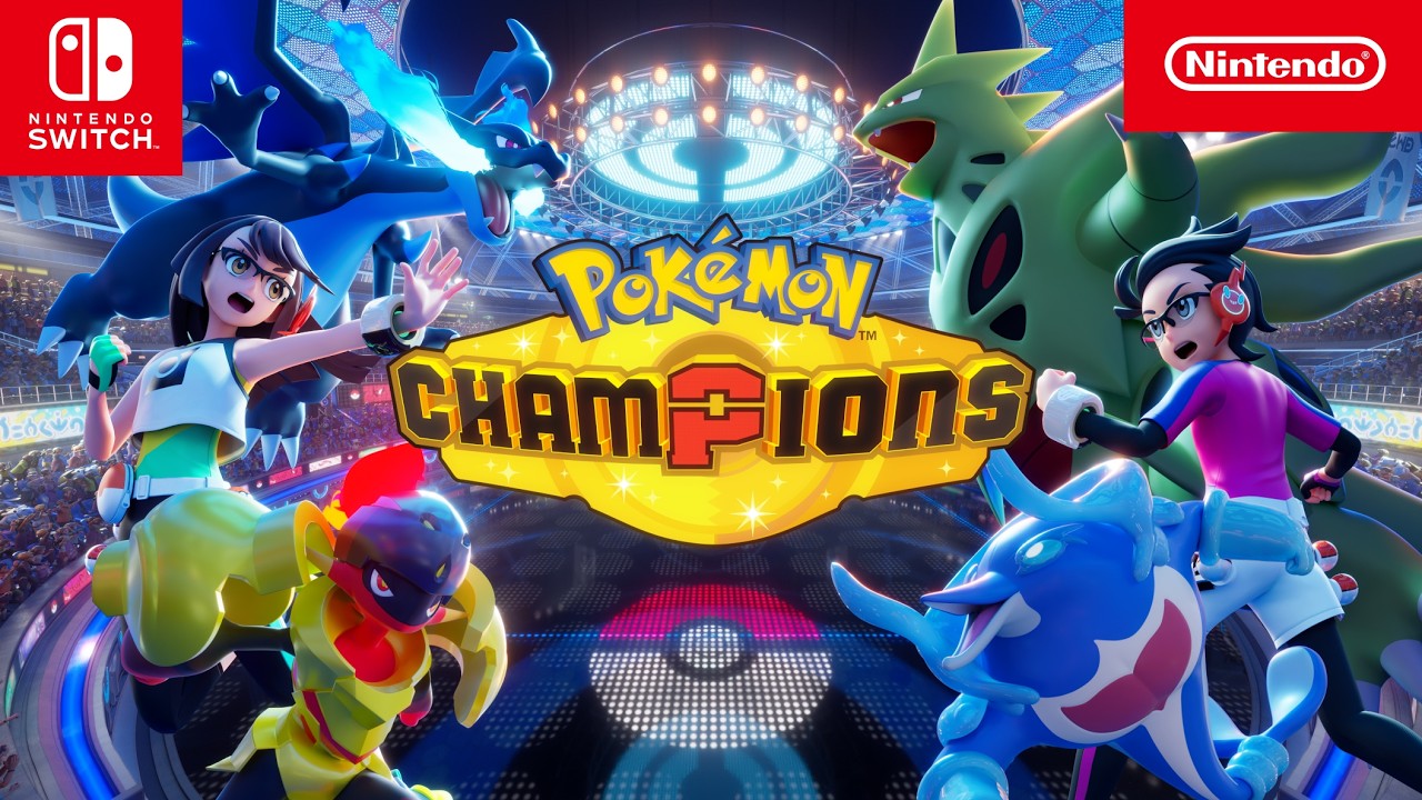 Miniatura do vídeo: Pokémon Champions – Overview Trailer – Nintendo Switch