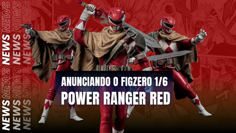 Anunciando o FigZero 1/6 Power Ranger Red