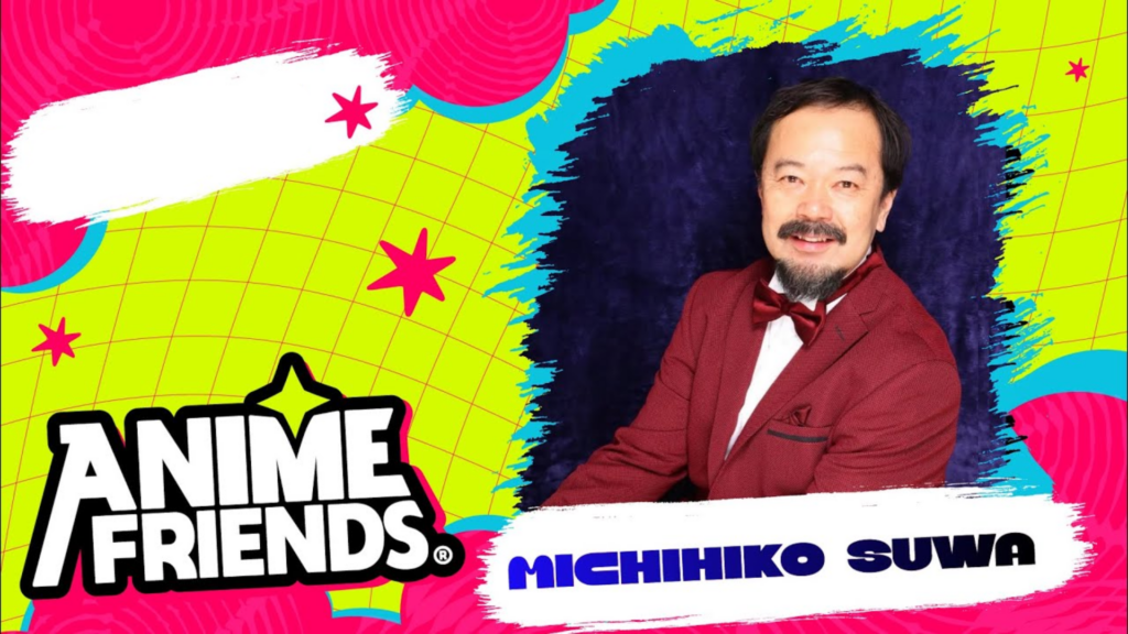 Michihiko Suwa estará no Anime Friends 2026