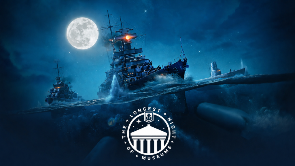Noite Mais Longa dos Museus de World of Warships retorna com transmissão especial World of Warships
