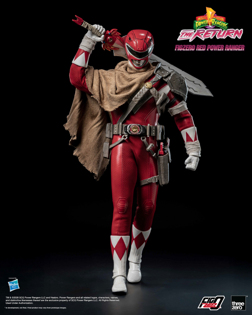 Anunciando o FigZero 1/6 Power Ranger Red Anunciando o FigZero 1/6 Power Ranger Red