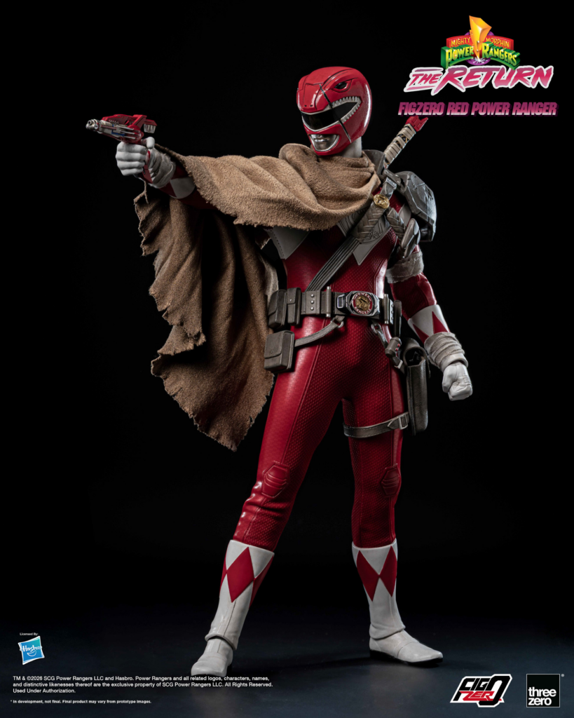 Anunciando o FigZero 1/6 Power Ranger Red Anunciando o FigZero 1/6 Power Ranger Red