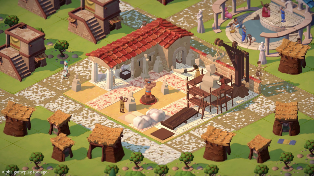 Dotemu anuncia Theos: Cities of Myth, jogo de construção de cidades inspirado no panteão grego Theos: Cities of Myth