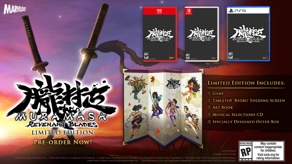Muramasa: Revenant Blades, versão repaginada do clássico RPG de ação 2D, é revelada Muramasa
