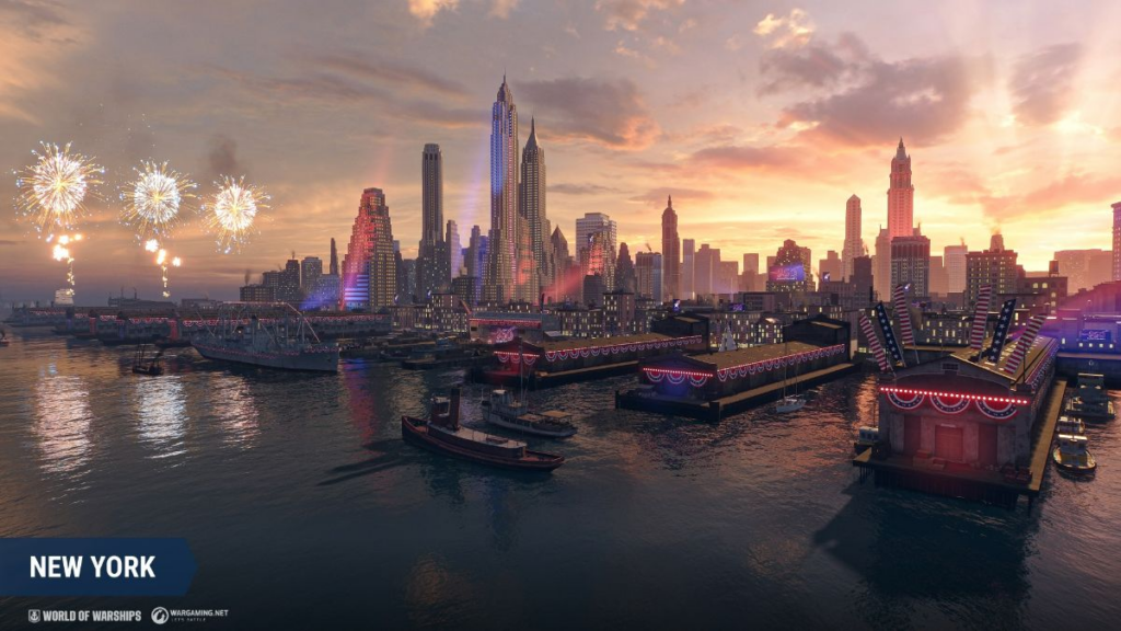 Festividades de World of Warships celebram os 250 anos da Independência dos EUA World of Warships