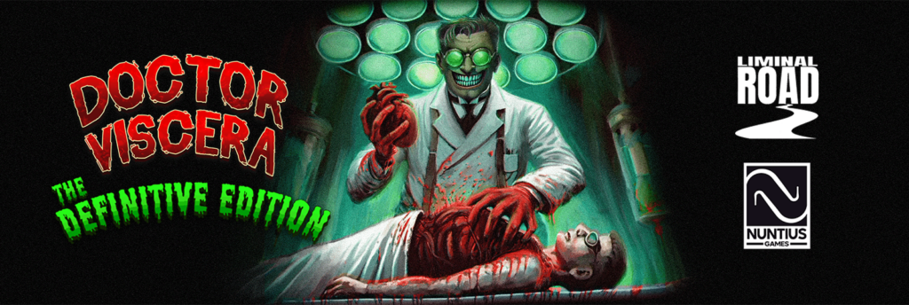 Mais horror e mais diversão! Doctor Viscera recebe a Definitive Edition Doctor Viscera
