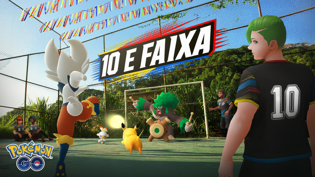 Pokémon GO celebra seu 10º aniversário com um evento de futebol temático na América Latina Pokémon GO
