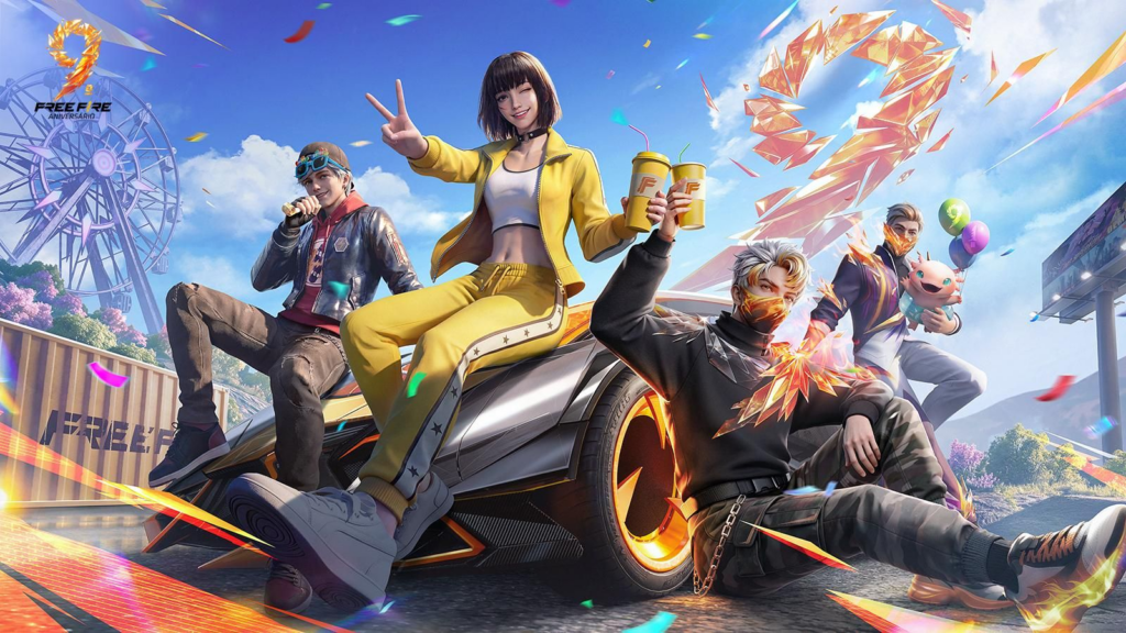 Garena Free Fire inicia as comemorações de seu 9º aniversário Free Fire