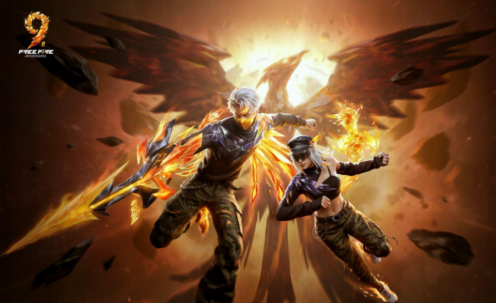 Garena Free Fire inicia as comemorações de seu 9º aniversário Free Fire