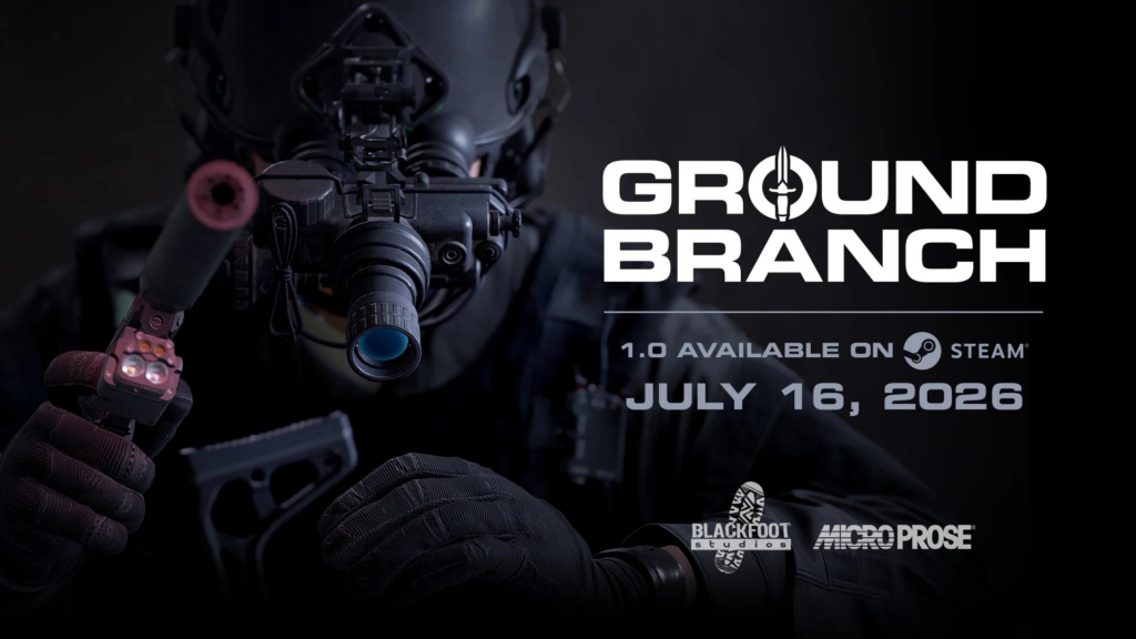 GROUND BRANCH deixa o Acesso Antecipado em 16 de julho GROUND