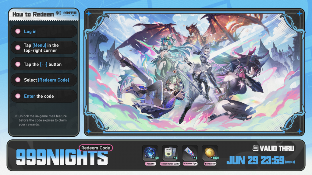 NTE: Neverness to Everness recebe a atualização Ver. 1.2 “999 Nights” hoje NTE