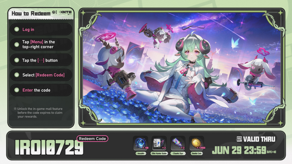 NTE: Neverness to Everness recebe a atualização Ver. 1.2 “999 Nights” hoje NTE