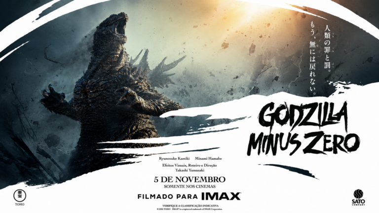Godzilla Minus Zero ganha pôster inédito e teaser eletrizante; estreia acontece em novembro de 2026