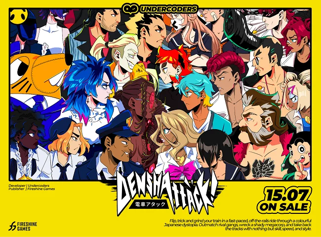 Denshattack! já está disponível para PlayStation 5, Xbox Series X|S, Nintendo Switch 2 e PC Denshattack