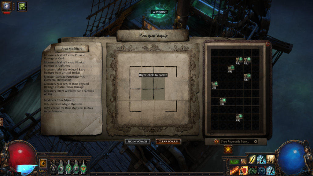 Path of Exile revela detalhes de sua próxima expansão, Curse of the Allflame Path of Exile