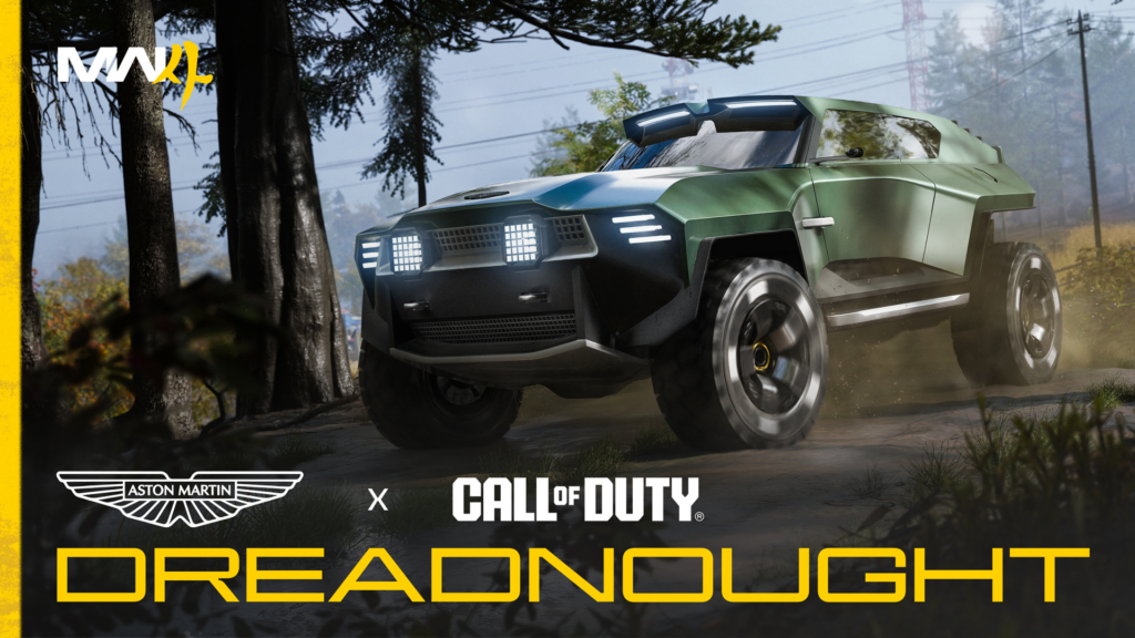 Call of Duty e Aston Martin apresentam o Dreadnought em Modern Warfare 4 Call