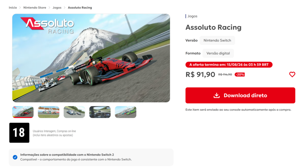 Assoluto Racing | Nintendo Switch Review Assoluto Racing