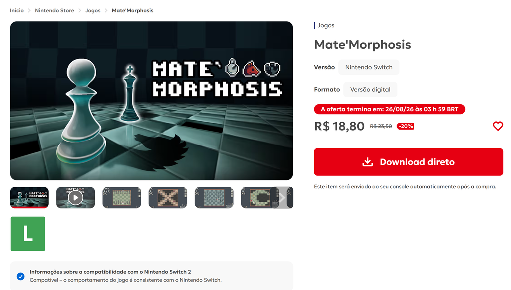 Mate'Morphosis | Nintendo Switch Review Mate