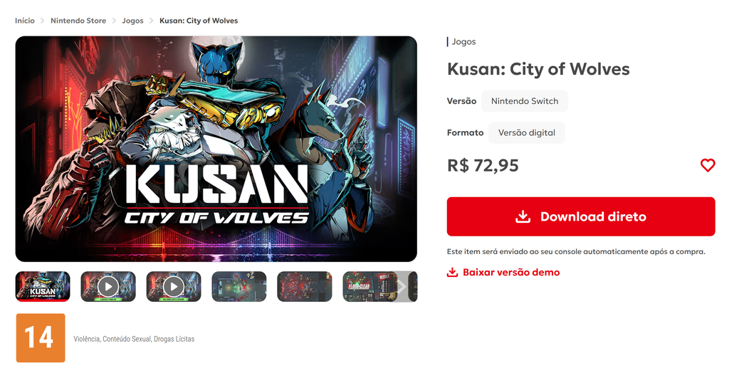 Kusan: City of Wolves | Nintendo Switch Review Kusan