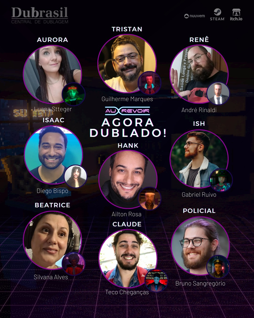 Au Revoir revela preço, elenco de dublagem e mais detalhes do lançamento nos consoles Au Revoir
