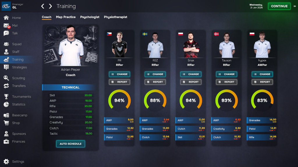 Esports Manager 2026: Os bastidores dos esportes eletrônicos no seu controle Manager