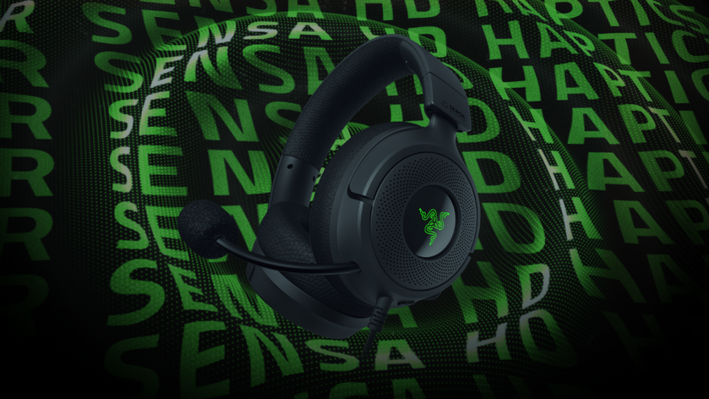 Razer apresenta o Kraken V4 X Sensa HD Haptics para uma nova experiência de imersão Kraken V4 X Sensa HD Haptics