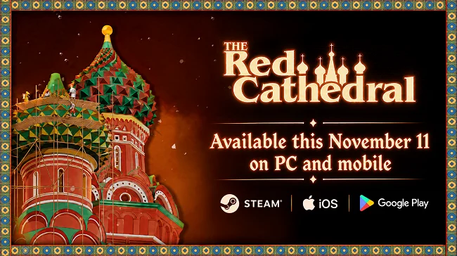 O Premiado Jogo de Tabuleiro The Red Cathedral será Lançado no dia 11 de Novembro para Steam e Dispositivos Mobile The Red Cathedral
