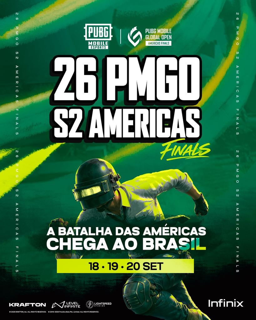 PUBG MOBILE Global Open Americas Finals começa em SP: brasileiros competem por US$ 50 mil PUBG MOBILE