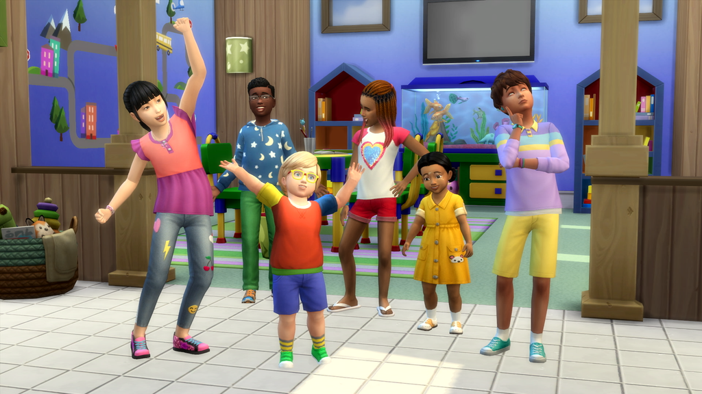 The Sims 4 recebe atualização gratuita com foco na volta às aulas para crianças e bebês The Sims 4