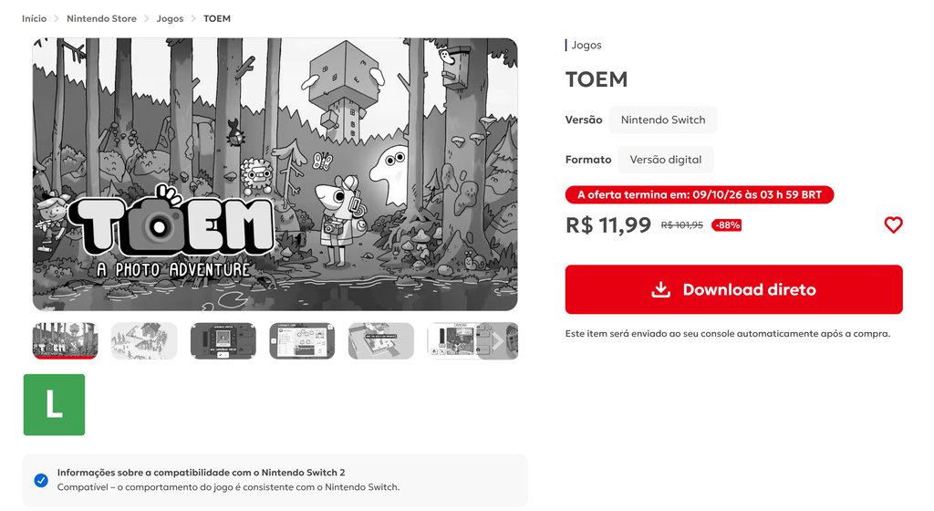 TOEM | Nintendo Switch Review TOEM | Nintendo Switch Review