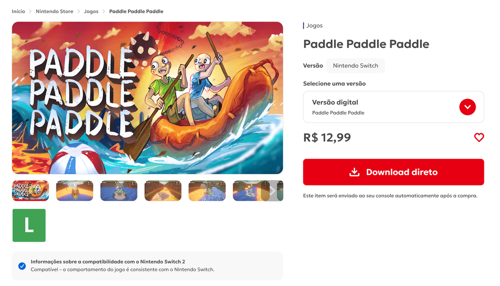 Paddle Paddle Paddle | Nintendo Switch Review