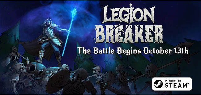 Legion Breaker é anunciado para 13 de outubro no Steam com mistura de auto-battler e fantasia sombria Legion Breaker é anunciado para 13 de outubro no Steam com mistura de auto-battler e fantasia sombria