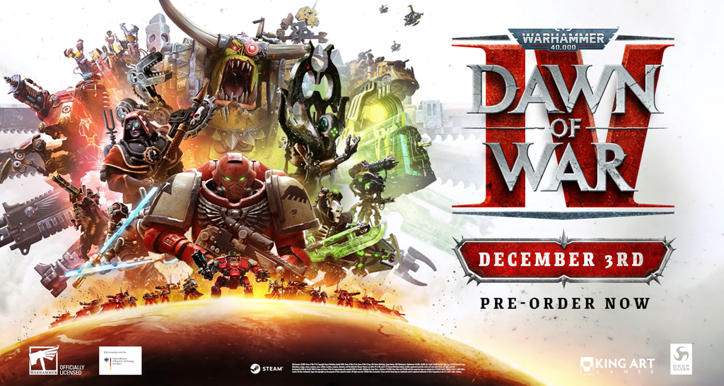 Dawn of War IV: Blood Ravens e Dark Angels unem forças em novo trailer de gameplay Dawn of War IV