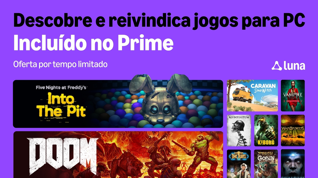 Atualizações de conteúdo do Luna em outubro