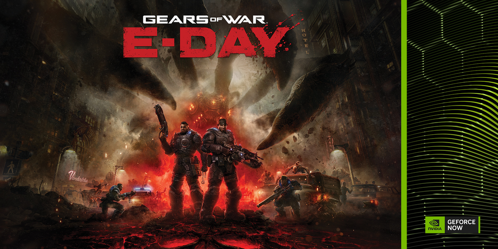 GeForce NOW recebe Gears of War: E-Day nesta semana