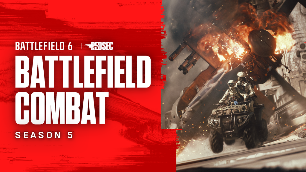 Battlefield 6 e REDSEC recebem grandes atualizações de combate na Temporada 5 Battlefield 6 e REDSEC recebem grandes atualizações de combate na Temporada 5