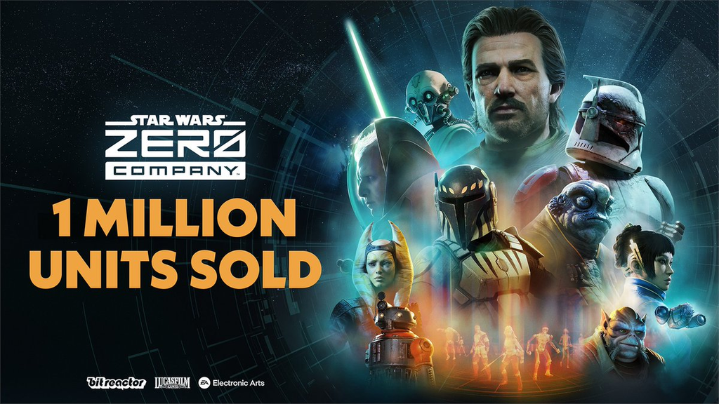 STAR WARS Zero Company ultrapassa 1 milhão de cópias vendidas; Patch 1.2 chega na próxima semana