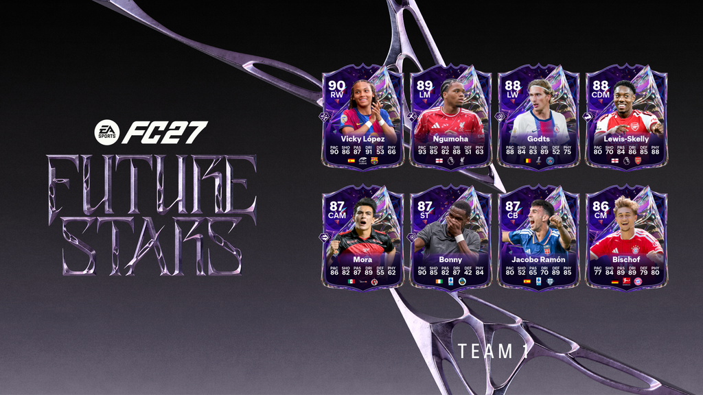 EA SPORTS FC 27 traz de volta a campanha "Craques do Futuro" com Rio Ngumoha e grande elenco