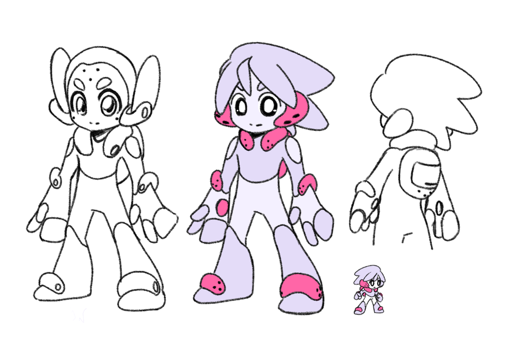 RoboGAL: Gaga Delta Lady revela bastidores, filosofia de desenvolvimento e artes conceituais inéditas