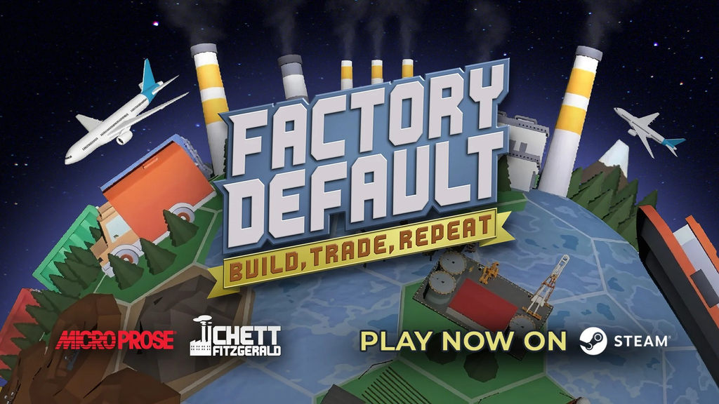 Factory Default: Build, Trade, Repeat é lançado em Acesso Antecipado no Steam Factory Default: Build, Trade, Repeat