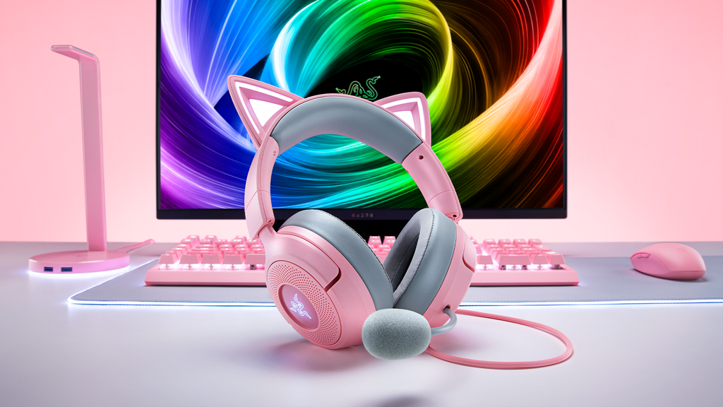 Razer apresenta o headset Kraken Kitty V3 cabeado