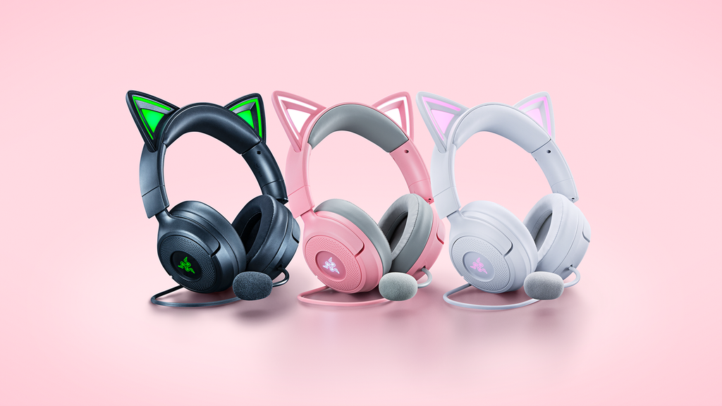 Razer apresenta o headset Kraken Kitty V3 cabeado