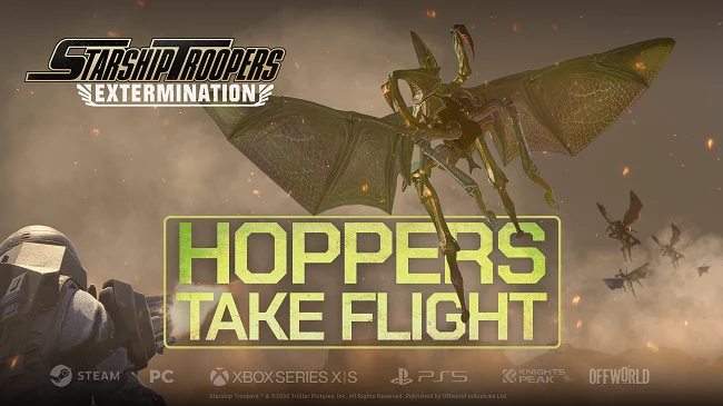 Starship Troopers: Extermination comemora dois anos de luta contra os Insetos com a chegada do temido Hopper Bug Starship Troopers: Extermination comemora dois anos de luta contra os Insetos com a chegada do temido Hopper Bug