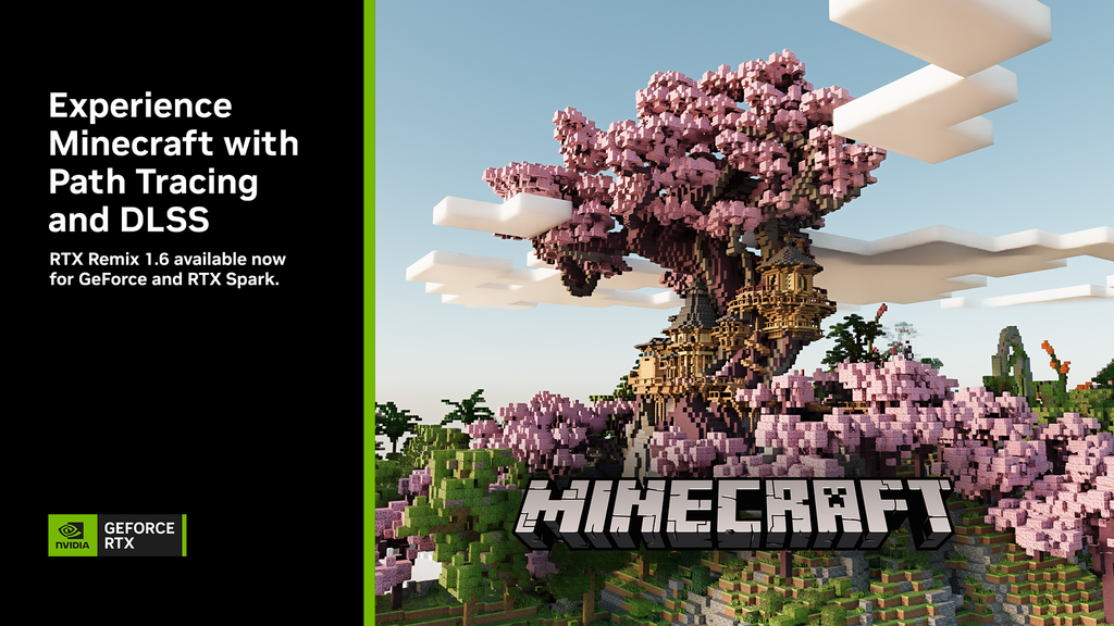 Minecraft recebe suporte a DLSS e path tracing com NVIDIA RTX Remix; Phantom Blade Zero chega com DLSS 4.5