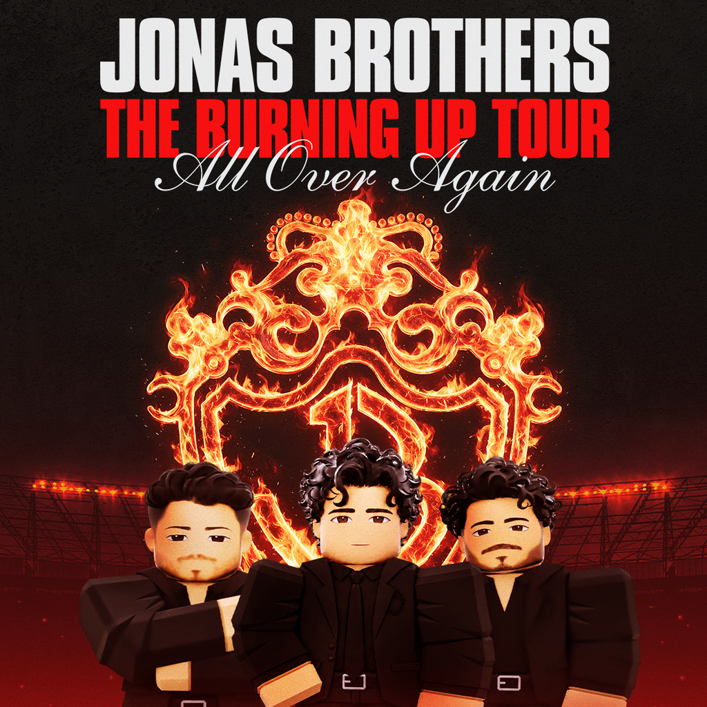 Jonas Brothers invadem o jogo Steal an Egg na Roblox para show de Halloween Jonas Brothers invadem o jogo Steal an Egg na Roblox para show de Halloween